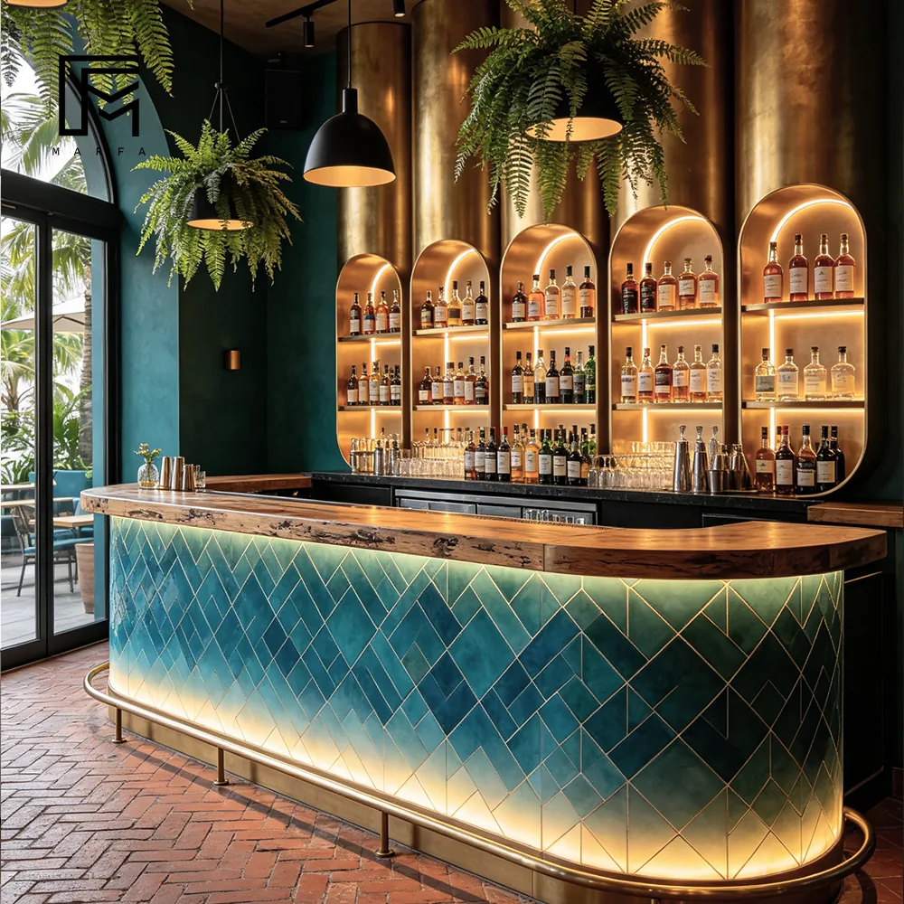 Front Bar Counter for international furniture procurement
