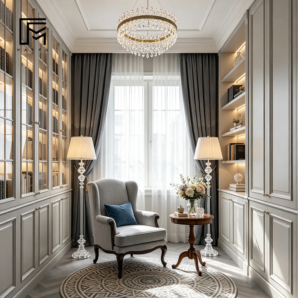 Library & Storage Cabinetry for international furniture procurement
