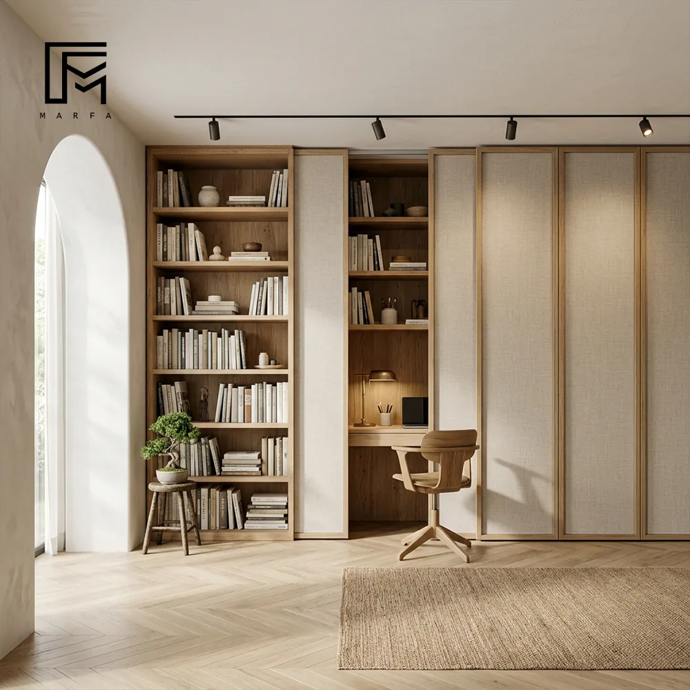 Modular Bookcase System for international furniture procurement