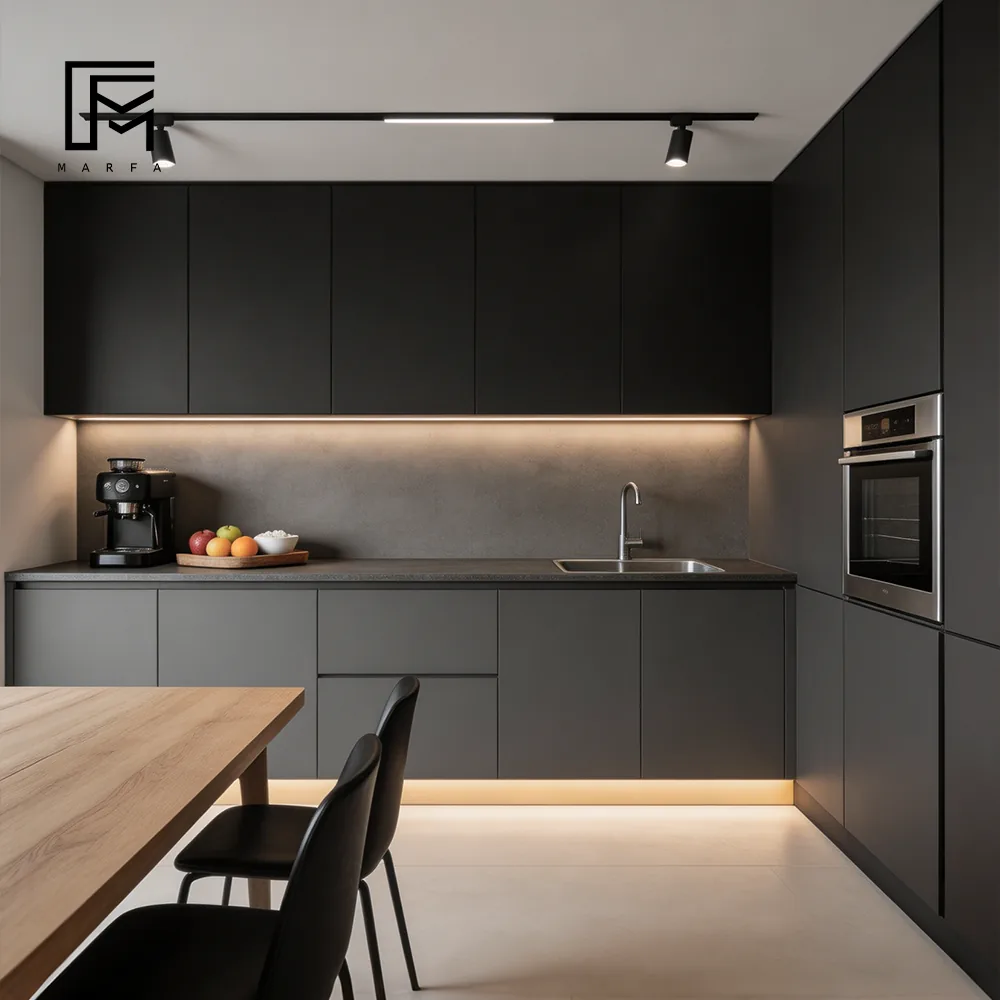 Low-profile Media Sideboard for international furniture procurement