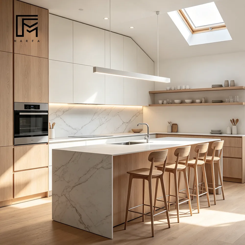 Wall-integrated Buffet System for international furniture procurement